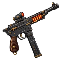 Dieselpunk Heavy Auto Pistol