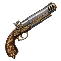Engraved Dueling Hand Cannon