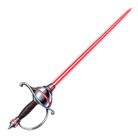 Crimson Laser Rapier