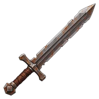 Rusty Iron Broadsword